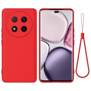 Coque Honor X60 Pro/X9c/Magic7 Lite en silicone liquide avec dragonne
