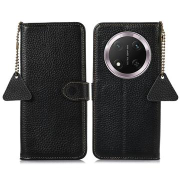 Étui Portefeuille Honor X60 Pro/X9c/Magic7 Lite en Cuir avec RFID - Noir