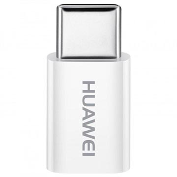 Adaptateur MicroUSB / USB 3.1 Type-C Huawei AP52 - Bulk - Blanc