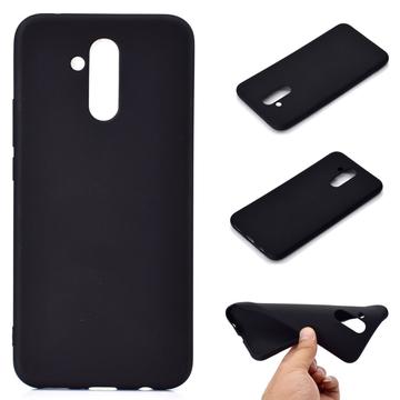 Coque Huawei Mate 20 Lite en TPU Mate Anti-Empreintes - Noire