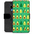 Étui Portefeuille Premium Huawei Mate 20 - Avocado Pattern