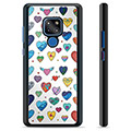 Coque de Protection Huawei Mate 20 - Cœurs