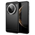Coque Huawei Mate 70 Pro/70 Pro+ en TPU Brossé - Fibre de Carbone