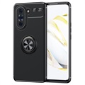 Coque Huawei Nova 10 en TPU avec Bague de Support - Noire