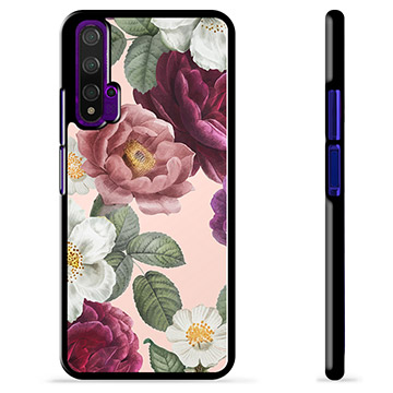 Coque de Protection Huawei Nova 5T - Fleurs Romantiques