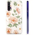 Coque Huawei Nova 5T en TPU - Motif Floral