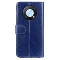 Étui Portefeuille Huawei Nova Y90/Enjoy 50 Pro avec Fermeture Magnétique - Bleu