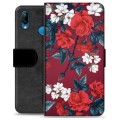 Étui Portefeuille Premium Huawei P20 Lite - Fleurs Vintage