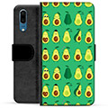 Étui Portefeuille Premium Huawei P20 - Avocado Pattern