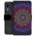 Étui Portefeuille Premium Huawei P20 - Mandala Coloré