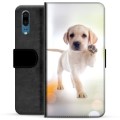 Étui Portefeuille Premium Huawei P20 - Chien