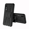 Coque Hybride Huawei P20 Pro Antidérapante avec Béquille - Noire