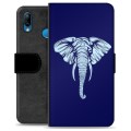 Étui Portefeuille Premium Huawei P20 Lite - Éléphant