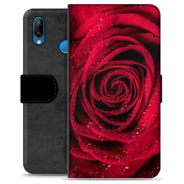 Étui Portefeuille Premium Huawei P20 Lite - Rose