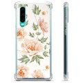 Coque Hybride Huawei P30 - Motif Floral