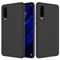 Coque Huawei P30 en Silicone Liquide - Noire