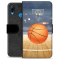 Étui Portefeuille Premium Huawei P30 Lite - Basket-ball