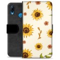 Étui Portefeuille Premium Huawei P30 Lite - Tournesol