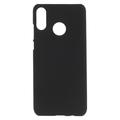 Coque Huawei P30 Lite en Plastique Caoutchouté - Noire