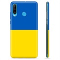 Coque Huawei P30 Lite en TPU Drapeau Ukraine - Jaune et bleu clair