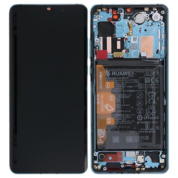 Écran LCD 02352PGE (Réparation) pour Huawei P30 Pro - Aurora Bleu