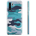 Coque Huawei P30 Pro en TPU - Camouflage Bleu