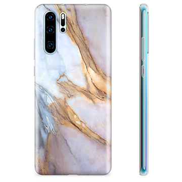 Coque Huawei P30 Pro en TPU - Marbre Élégant