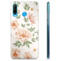 Coque Huawei P30 Lite en TPU - Motif Floral