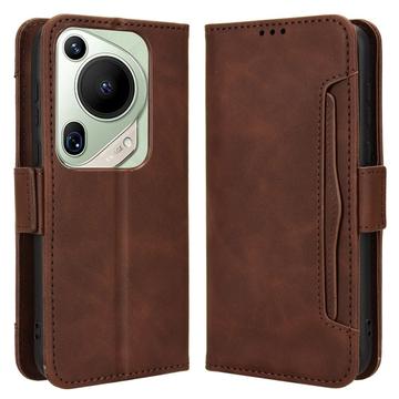 Étui Portefeuille Huawei Pura 70 Ultra/70 Pro - Série Cardholder - Marron