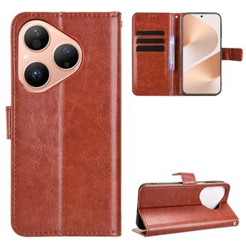 Étui portefeuille Huawei Pura 80 avec support