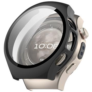 Coque Huawei Watch 5 en Plastique avec Protecteur d\'Écran - 46mm - Noire