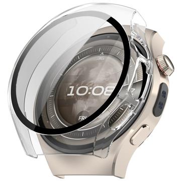 Coque Huawei Watch 5 en Plastique avec Protecteur d\'Écran - 42mm - Claire