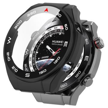 Coque Huawei Watch Ultimate en Plastique avec Protecteur d\'Écran - Noire