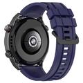 Bracelet Huawei Watch Ultimate en Silicone Souple - Bleu Foncé