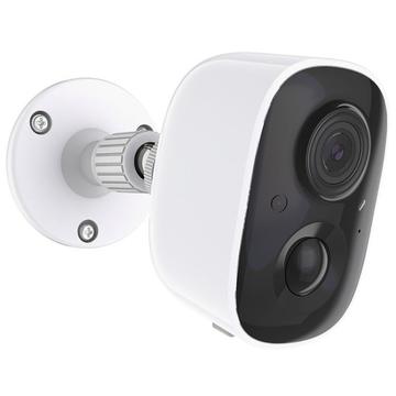Hubview CG6 Caméra Wi-Fi alimentée par batterie avec carte mémoire de 16 Go incluse