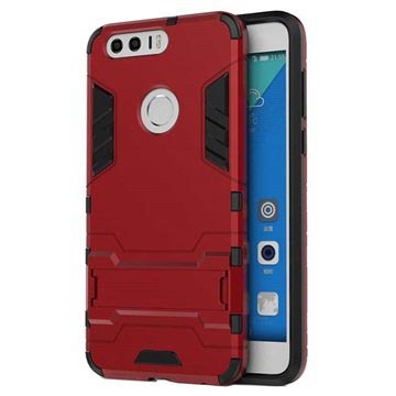 Coque Hybride pour Huawei Honor 8 - Rouge