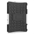 Coque Hybride Huawei MediaPad T5 10 Antidérapante - Noir / Blanc