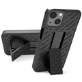 Coque Hybride iPhone 13 avec Clip Ceinture - Noire