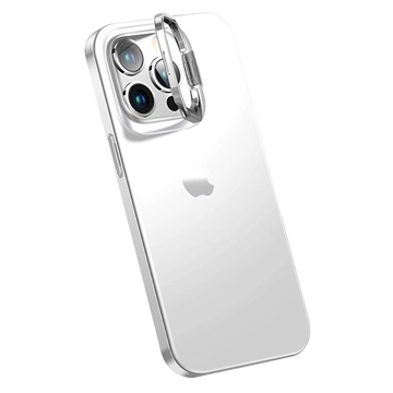 Coque Hybride iPhone 14 Pro Max avec Béquille Cachée - Blanche