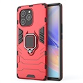 Coque Hybride Honor 60 SE avec Support Bague - Rouge