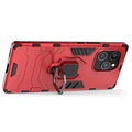 Coque Hybride Honor 60 SE avec Support Bague - Rouge