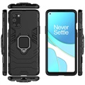 Coque OnePlus 8T Hybride avec Bague de Maintien - Noire