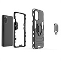 Coque OnePlus 8T Hybride avec Bague de Maintien - Noire