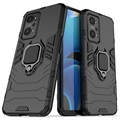 Coque Hybride Realme GT Neo2 avec Support Bague - Noire