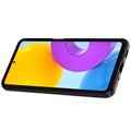 Coque Hybride Samsung Galaxy M52 5G avec Support Bague - Noire