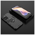 Coque Hybride Xiaomi Redmi Note 11 Pro/Note 11 Pro+ avec Support Bague - Noire