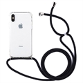 Coque Hybride iPhone X/XS avec Sangle