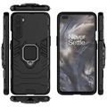 Coque Hybride OnePlus Nord avec Support Bague - Noire