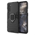 Coque Hybride OnePlus Nord avec Support Bague - Noire