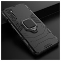 Coque Hybride OnePlus Nord avec Support Bague - Noire